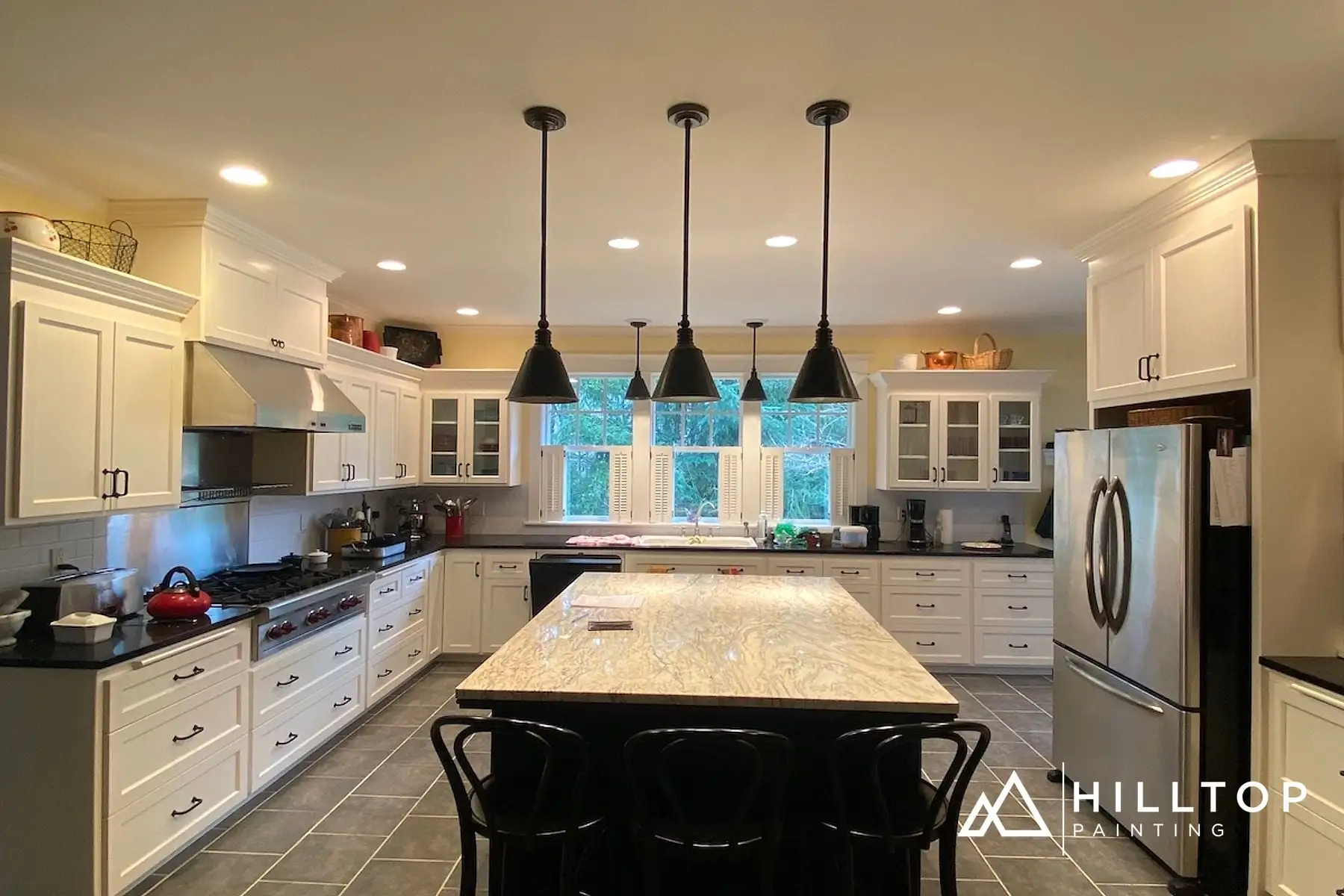 White Farmhouse Kitchen Cabinets